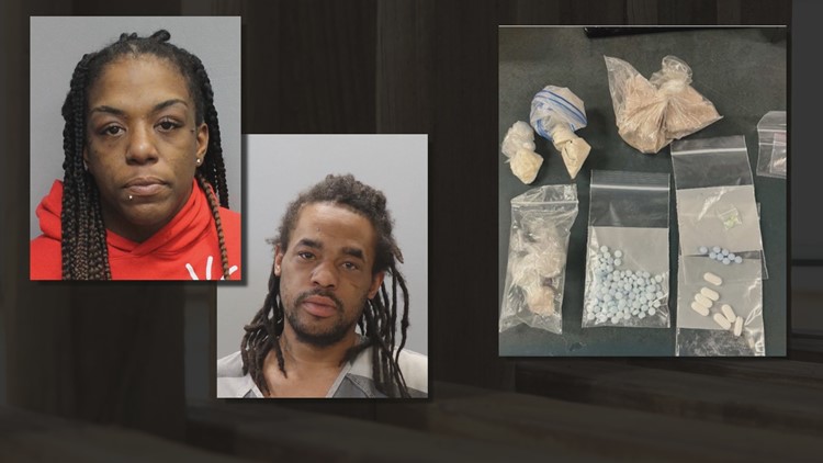 KCSO: Two face drug charges after deputies arrest them as they waited to pick up students from school