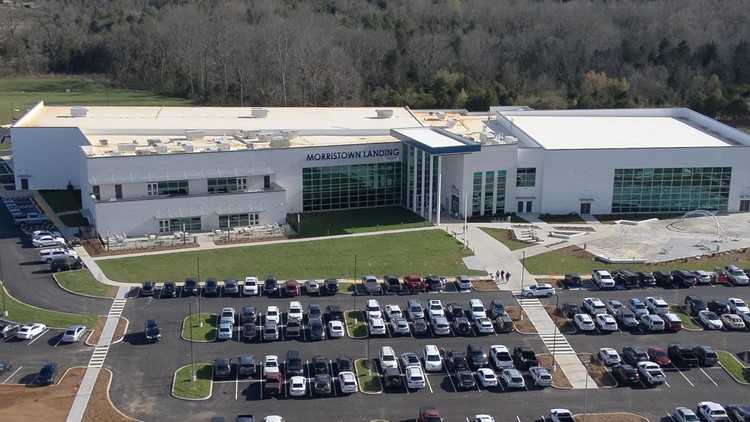 Morristown Landing, a new recreation center, opens its doors for the first time