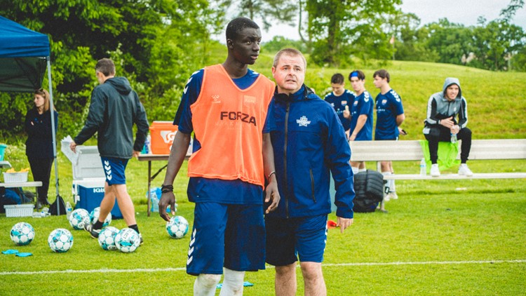 Sadibou Seck excited to live out pro dream with One Knoxville soccer club