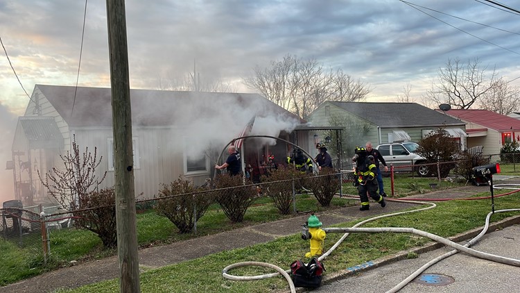 KFD: One person rescued after house fire on Cecil Avenue