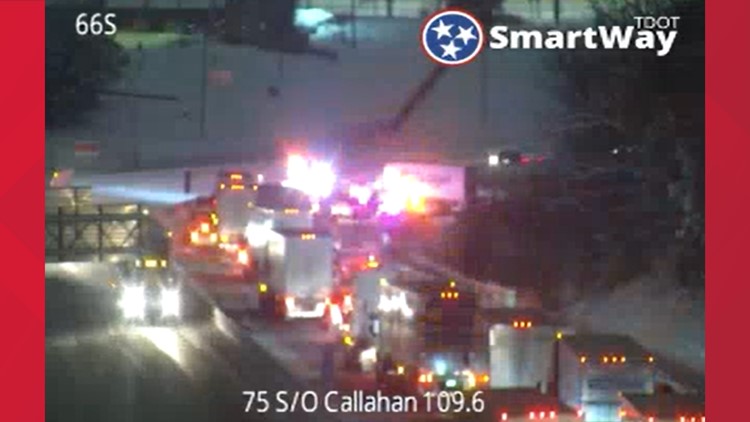 KPD confirms crash on I-75 North near Callahan Drive fatal