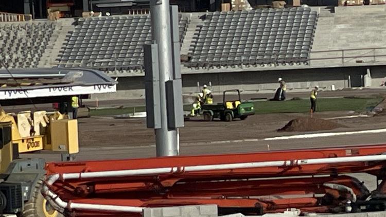 Covenant Health Park gets fresh sod as crews wrap up construction