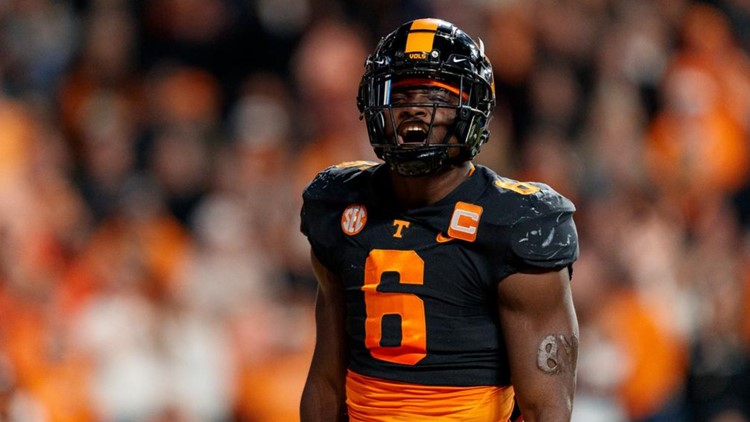 Tennessee EDGE Byron Young drafted in third round by Los Angeles Rams in NFL Draft