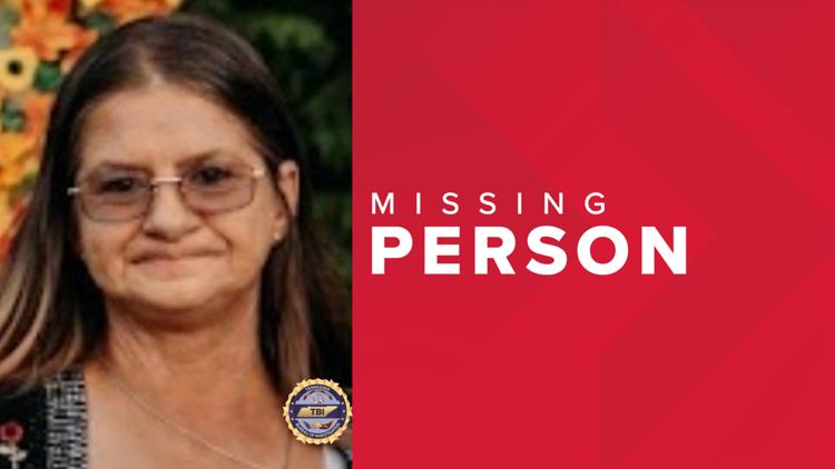 TBI issues Silver Alert for missing 52-year-old woman from Harriman last seen on May 6