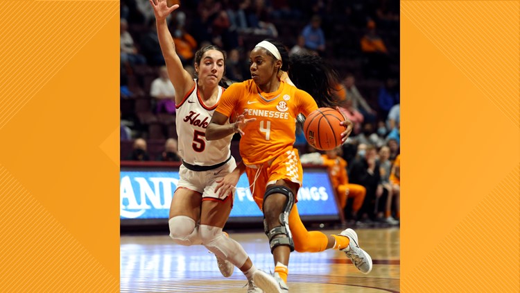 Lady Vols overcome fourth quarter deficit to beat Virginia Tech 64-58