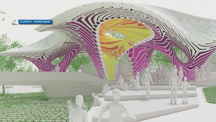 Knoxville approves $825k contract to build foundation for massive art piece in Cradle of Country Music Park