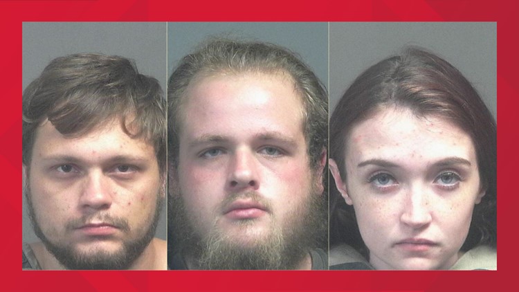 BCSO: Three arrested after attempting to steal catalytic converter from church van