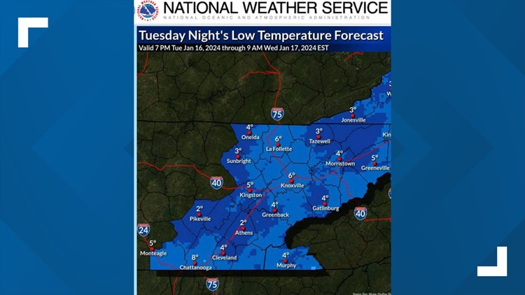 Local churches opening warming centers in Knoxville area