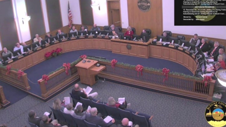 Blount Co. Commission considers resolutions to implement higher property tax rate, allow hospital management changes Blount Co. Commission considers resolutions to implement higher property tax rate, allow hospital management changes