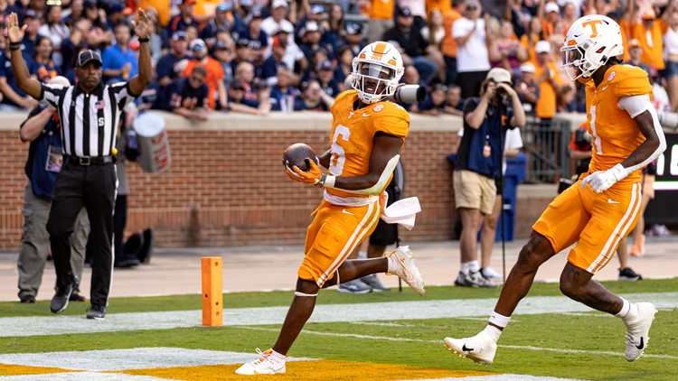 Tennessee rises to No. 21 in latest AP Top 25 rankings