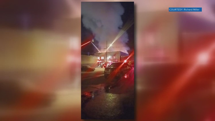 Crews respond to structure fire in Rocky Top on Main Street