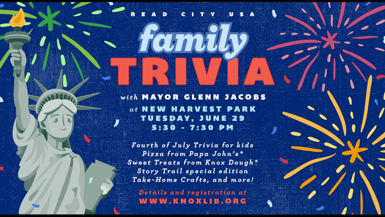 Knox County Mayor Jacobs to Host Kids&rsquo; Trivia Night at New Harvest Park