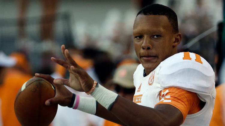 Watch | Former Tennessee quarterback Josh Dobbs scores touchdown in NFL preseason game