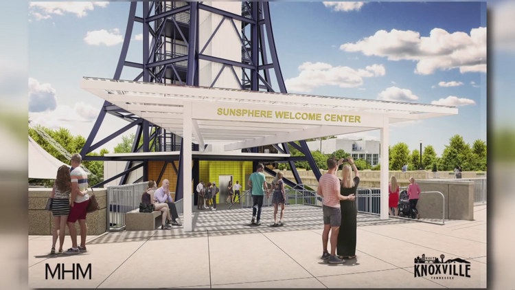 Second phase of Sunsphere updates to include a welcome center at Clinch Avenue