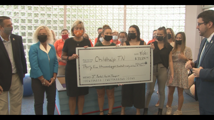 Sorority chapter donates almost $36K to Childhelp TN