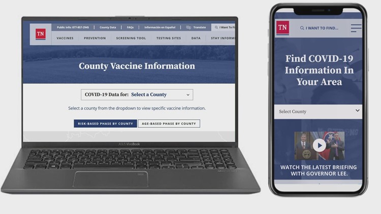 How to make an appointment through Tennessee's online COVID-19 vaccine portal