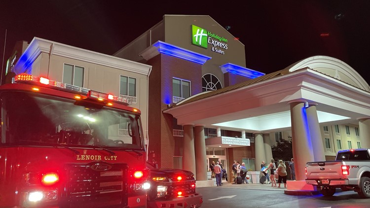 Residents at Lenoir City hotel evacuated after gas leak Friday night