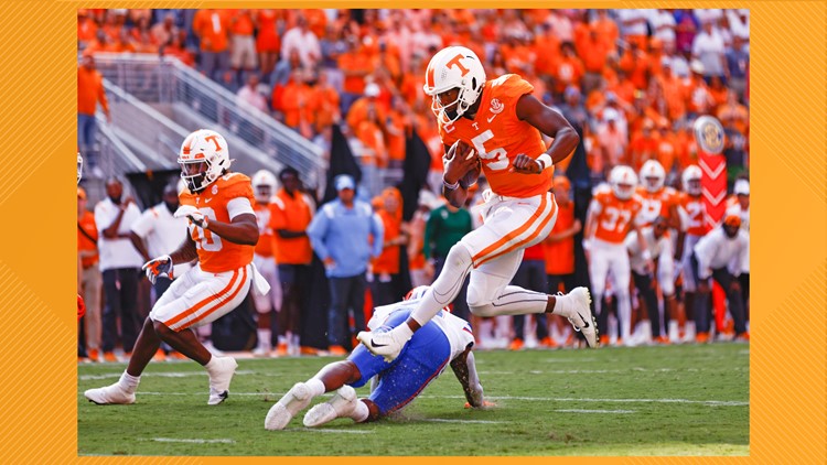 No. 11 Tennessee defeats rival Florida for first time since 2016, 38-33