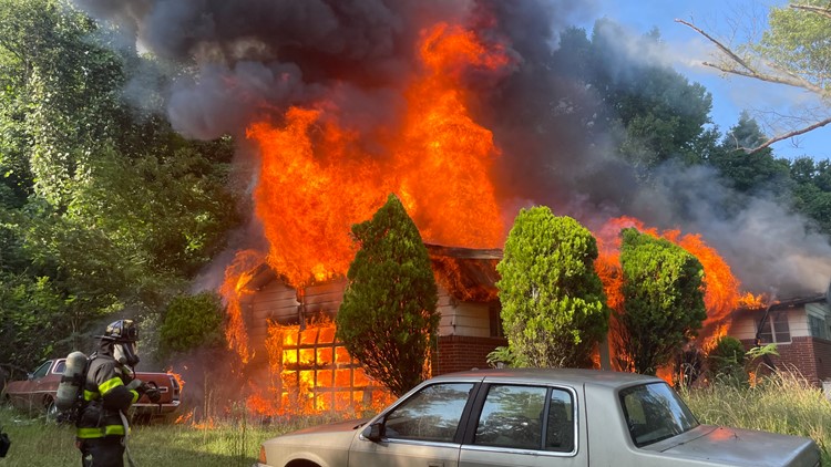 KFD: Home destroyed, no injuries reported after fire on Valley View Dr.