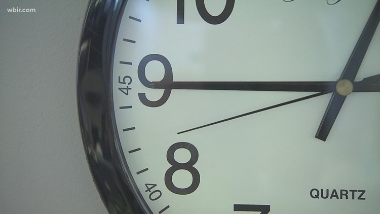 Daylight saving time is on Sunday, hopping forward an hour