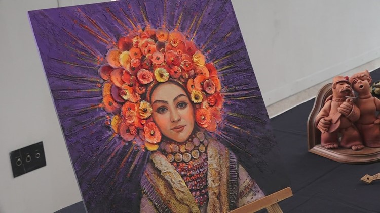 Restore Ukraine hosts art auction to show impact of war with Russia