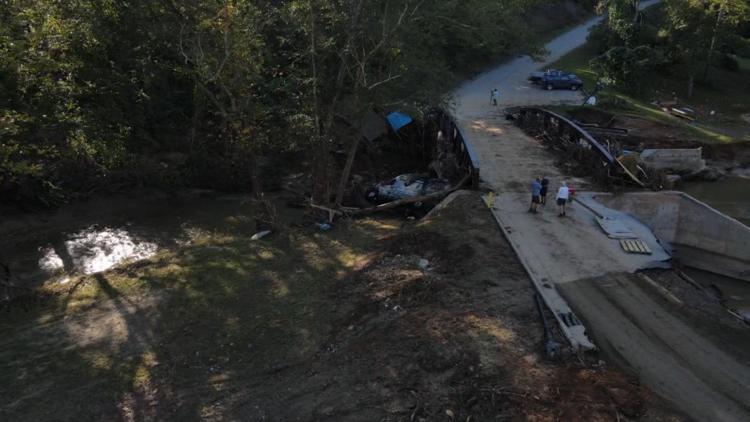 Chimney Rock community bands together in aftermath of Hurricane Helene, supporting each other through tragedy