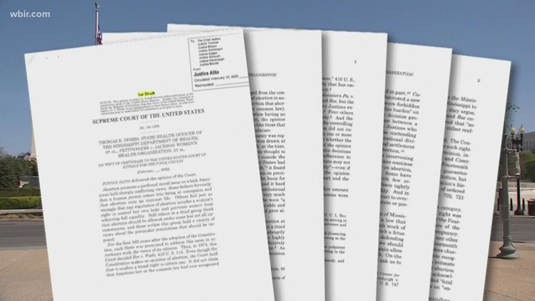 The Supreme Court overruled the Roe v. Wade decision. What happens in Tennessee now? The Supreme Court overruled the Roe v. Wade decision. What happens in Tennessee now?