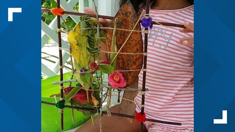 Kids can create own take-home looms during Hike and Weave Workshop on Sunday
