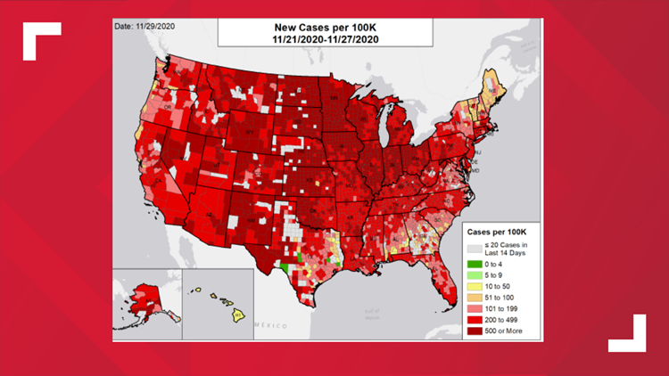 White House: Tennesseans 65+ should avoid indoor spaces, people under 40 must assume infection post-Thanksgiving gatherings