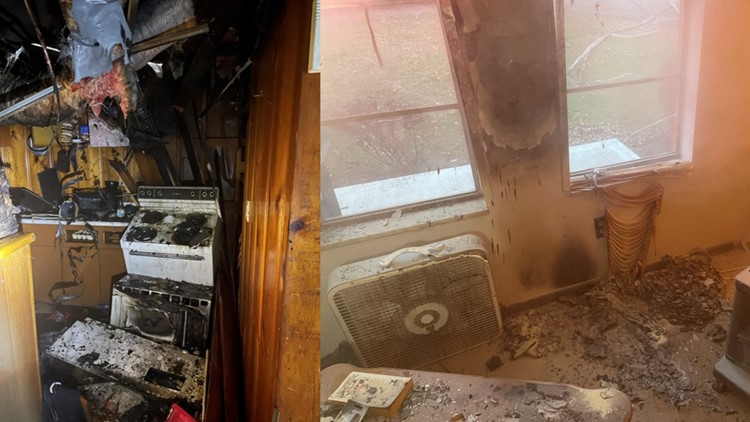 KFD: No injuries after crews respond to two house fires Monday evening