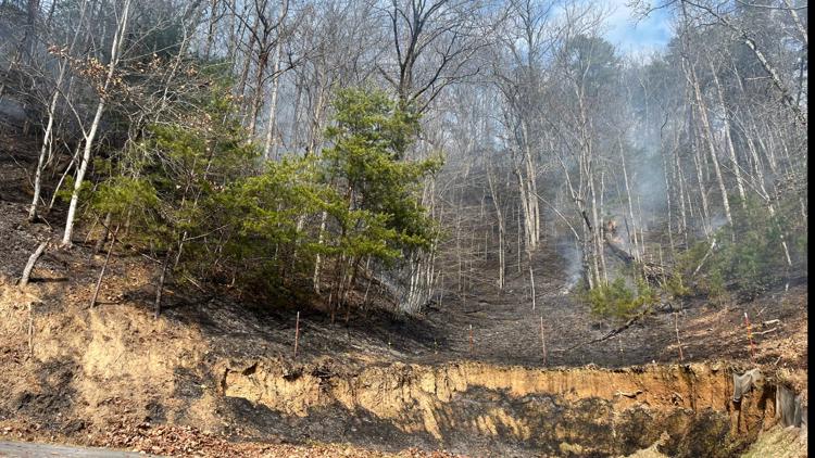 2-acre brush fire in Sevier County near Boogertown Road fully contained