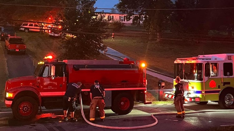 New Market Fire Department responds to reported house fire