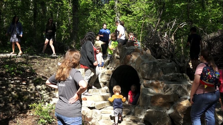 Ijams opens new 5-acre natural playground