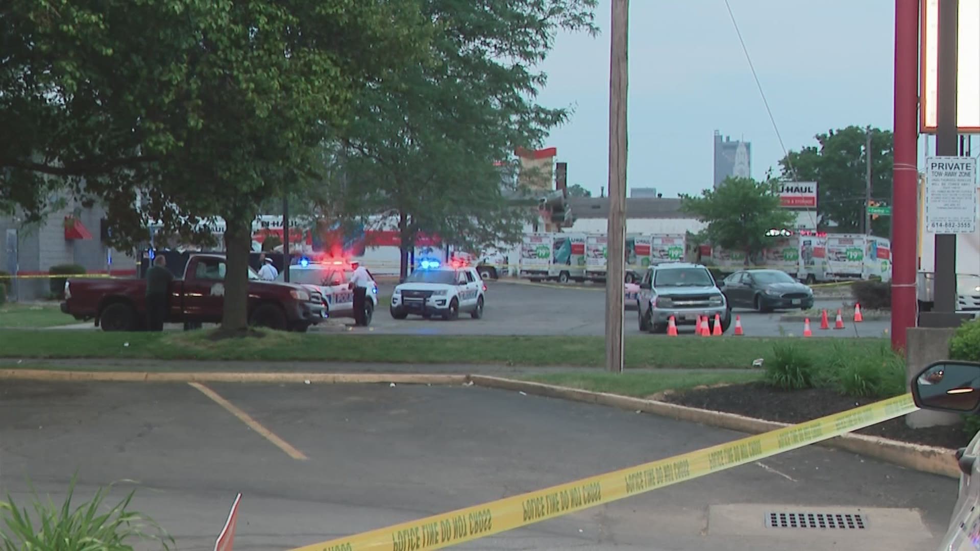 A 16-year-old boy was killed and a man was injured in a shooting in Franklinton on Monday.