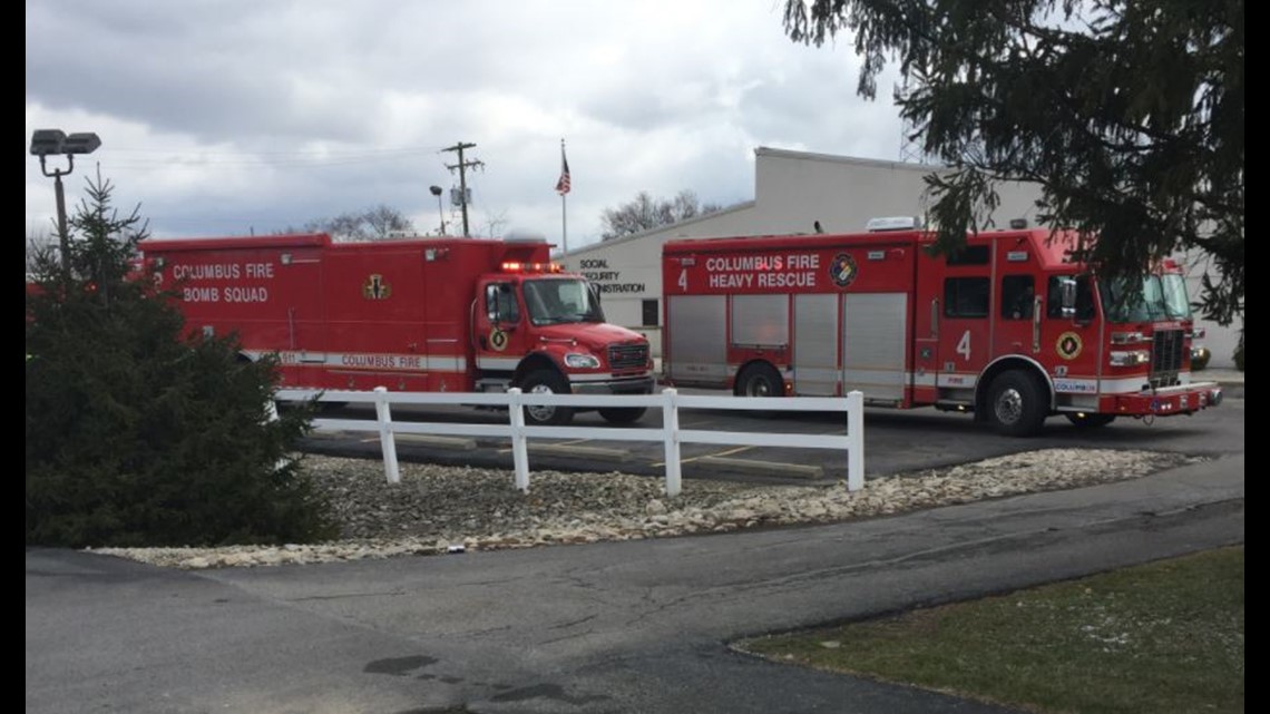 Hazmat situation prompts evacuation at west Columbus Social Security office | 10tv.com