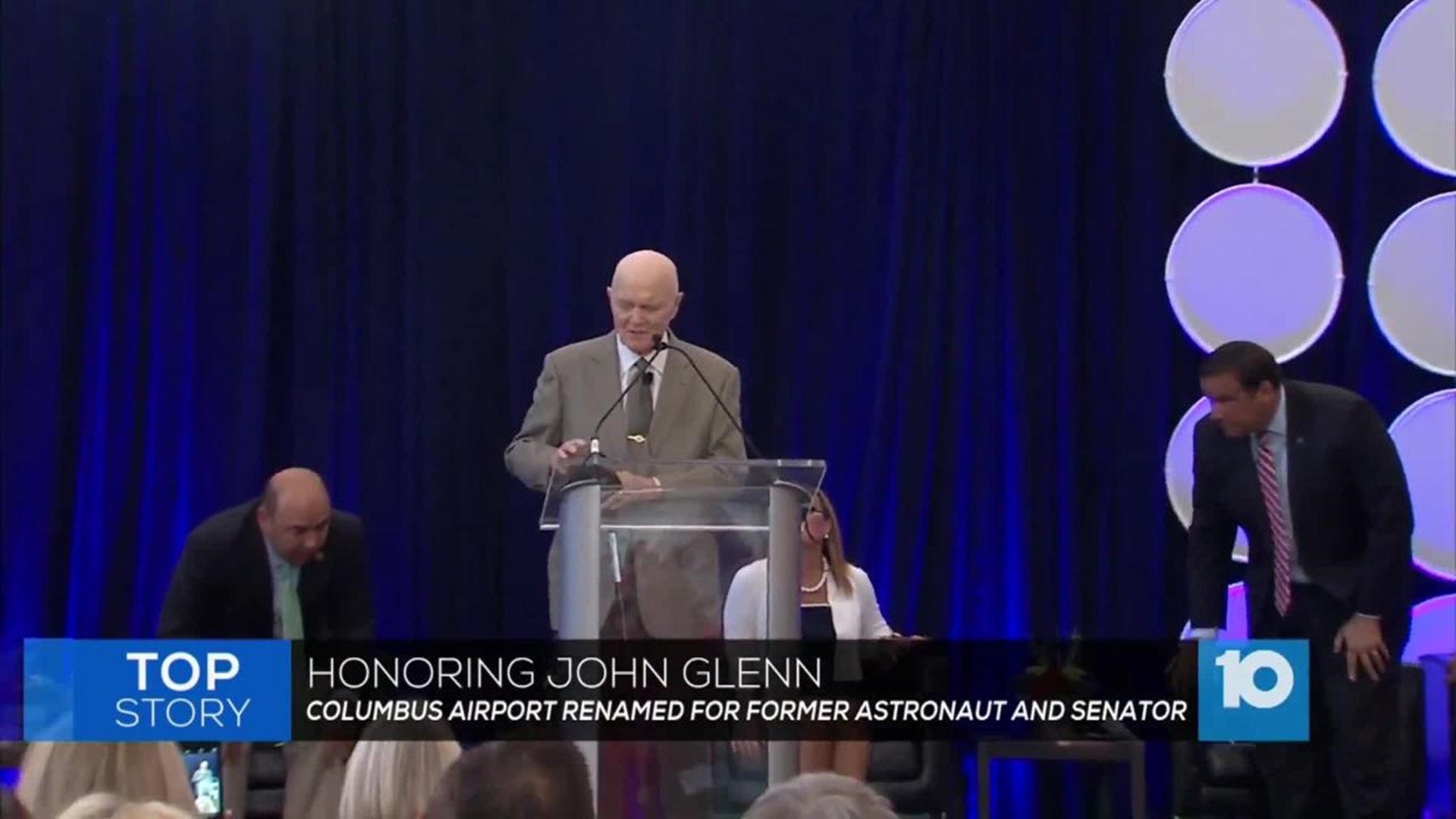 Port Columbus officially renamed after John Glenn