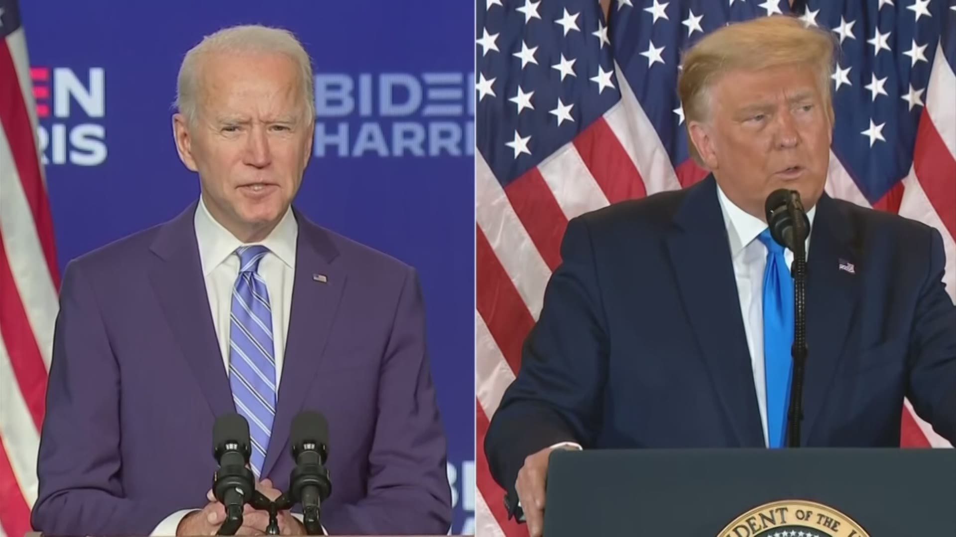 Officials calls on the 2020 presidential election have not been made in multiple battleground states.