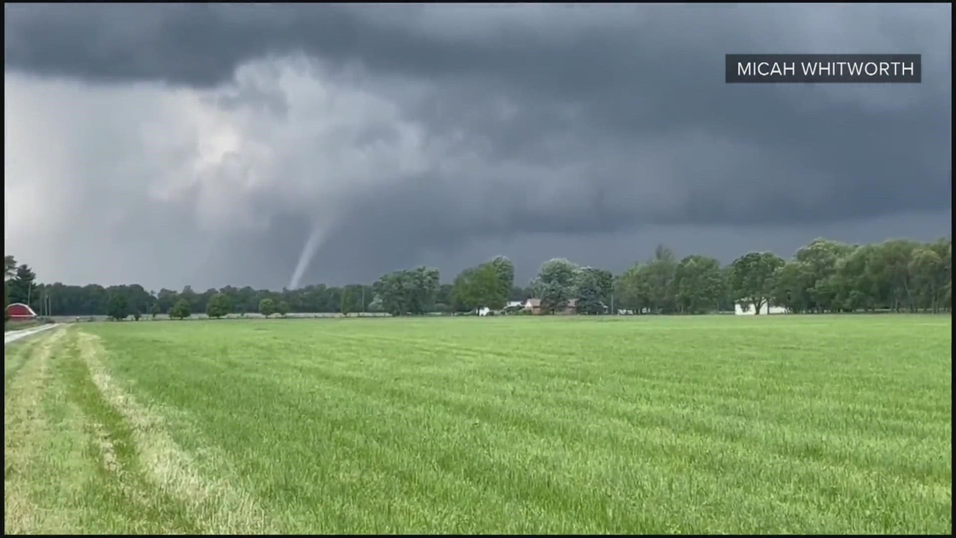WATCH Tornado touches down in Tipp City, Ohio