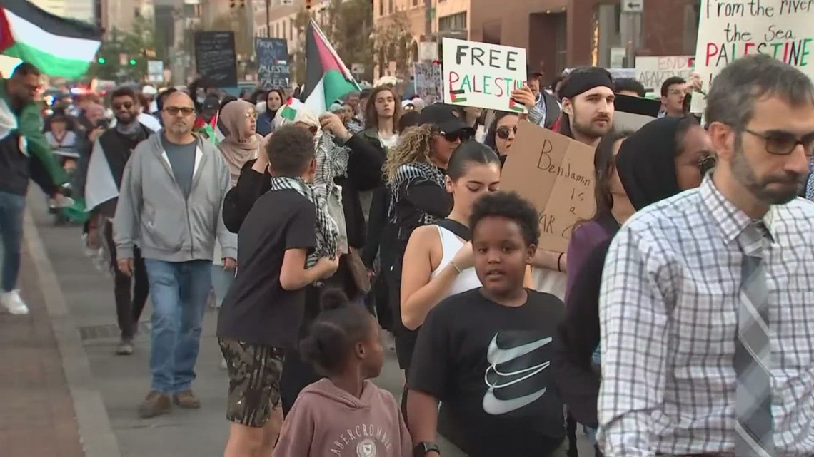 Supporters of Palestine, Israel gather for rally and prayer vigil in central Ohio - Vimarsana News