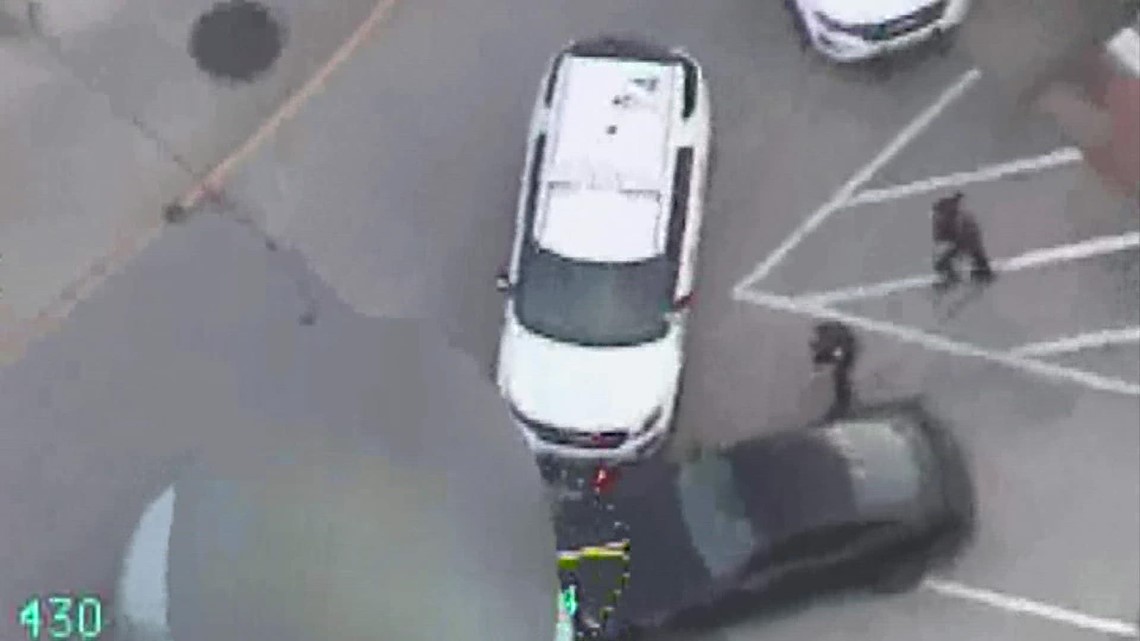 Video shows teen ramming stolen car into cruiser, police say