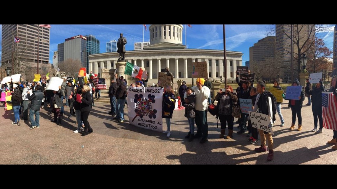 Dozens Of Businesses Close Hundreds Gather For “day Without Immigrants” Protest