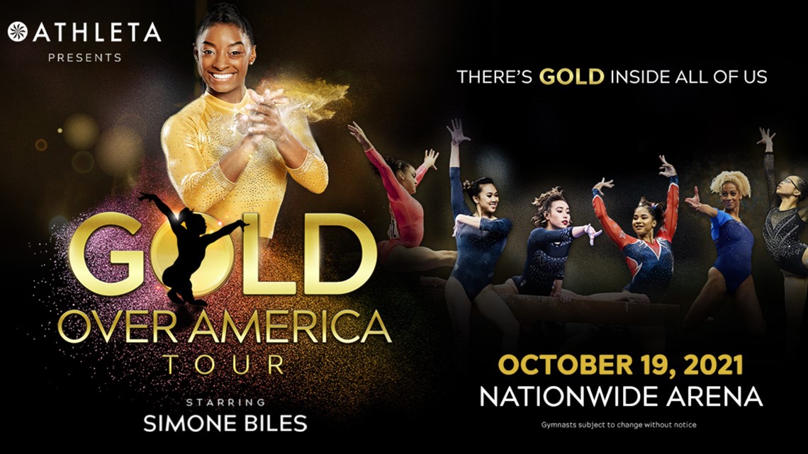 Simone Biles, 'Gold Over America' tour coming to Nationwide Arena in