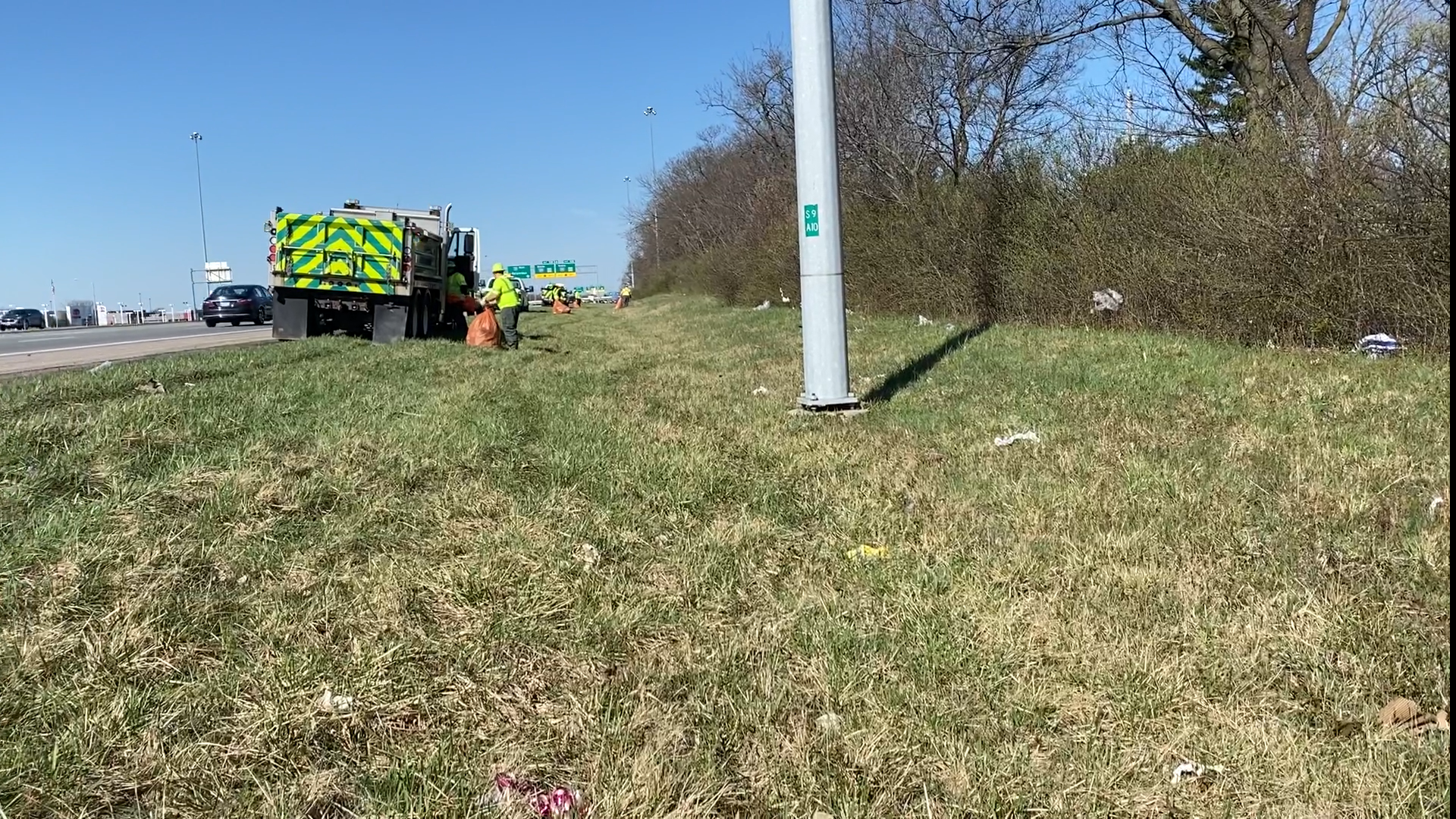 In the past nine months, ODOT crews in central Ohio have picked up more than 50,000 bags of litter, half in Franklin County alone.