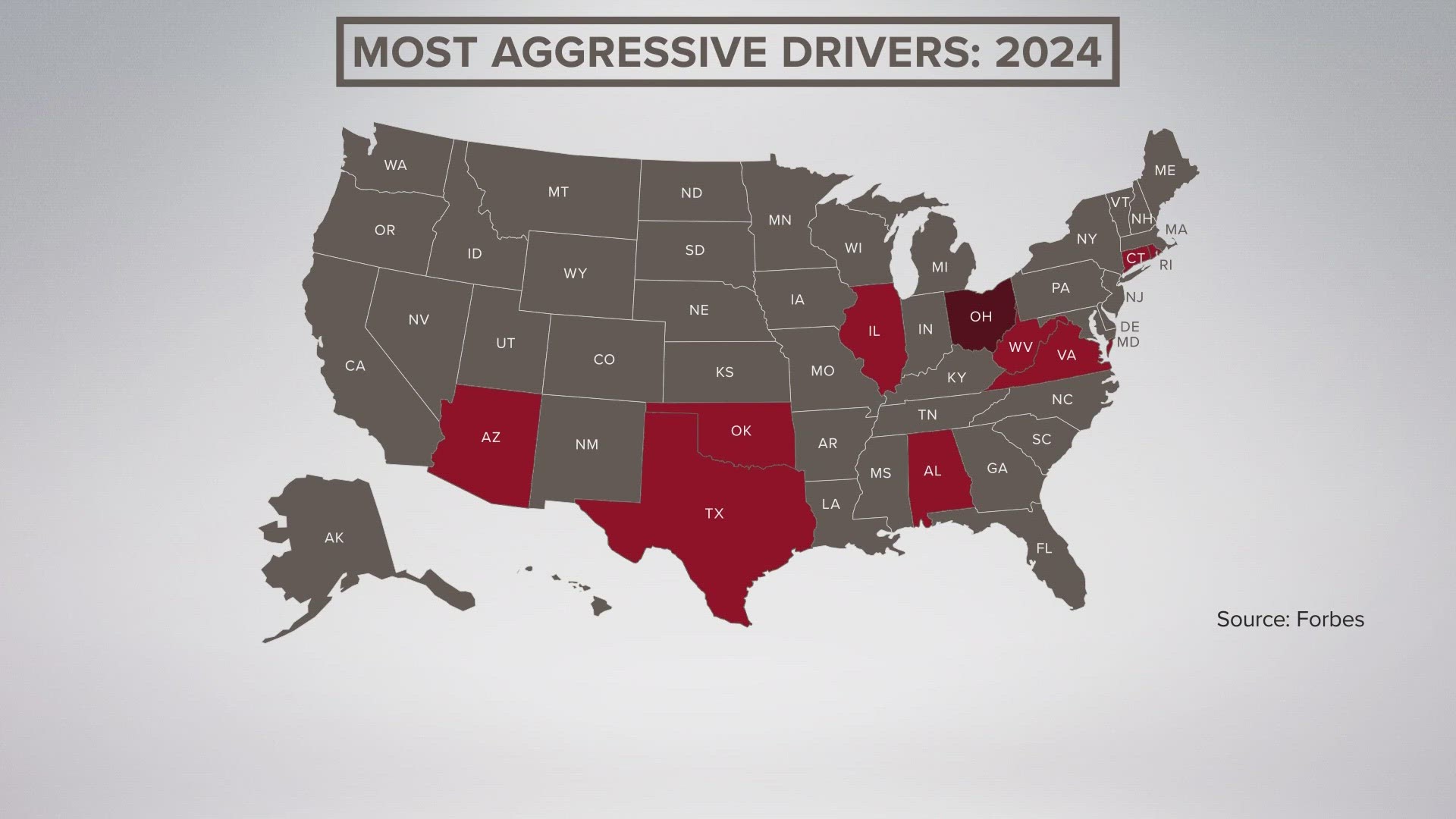 Law enforcement across the state is seeing an increasing number of aggressive driving cases, Some of which are leading to road rage.
