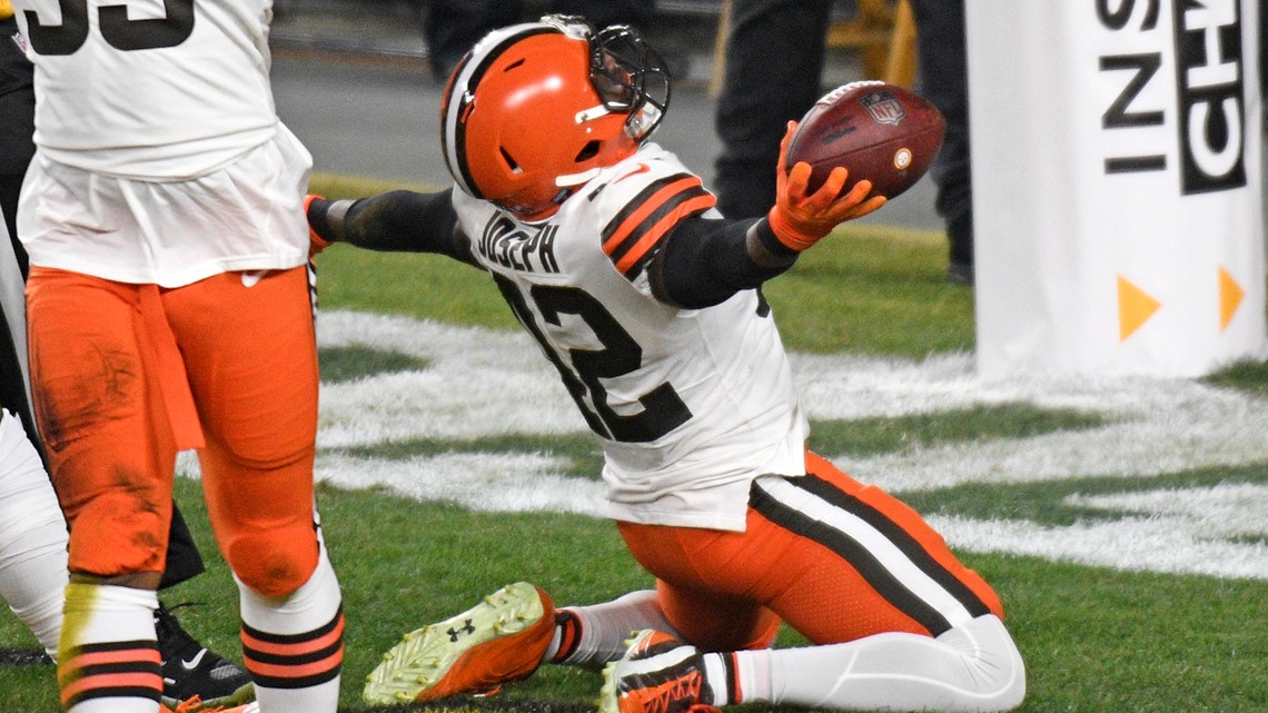 Cleveland Browns defeat Steelers for first playoff win since 1995