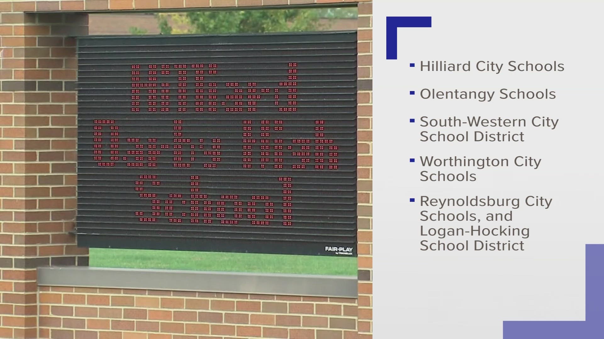 Superintendents sent a letter to families saying that their local law enforcement, FBI and the Joint Terrorism Task Force were notified of the threats.