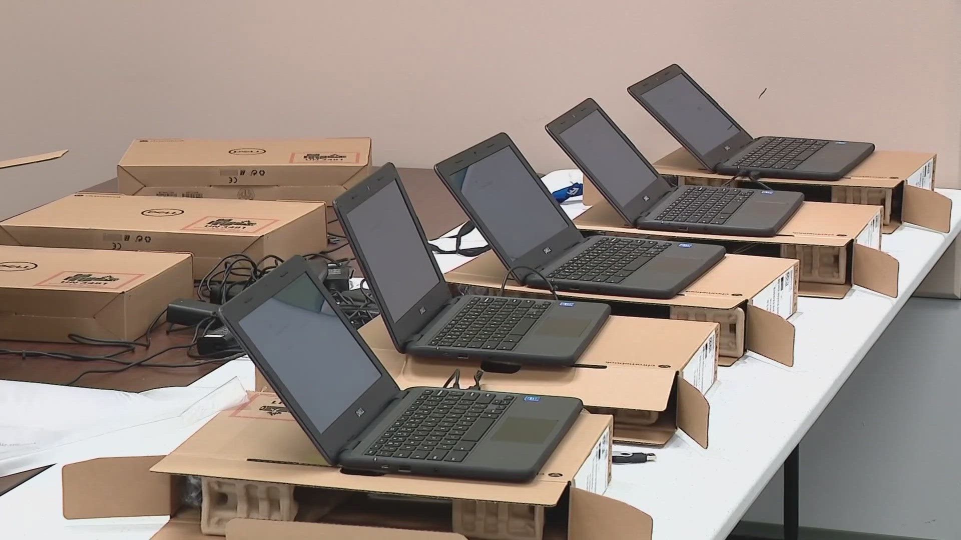 High school students will still be allowed to take home Chromebooks.