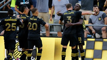 Columbus wins 2-0 in the final match at Historic Crew Stadium