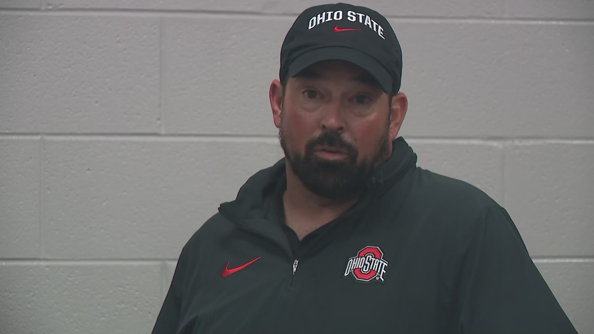 Ryan Day discussed the Buckeyes' 17-14 win and recent comments from Lou Holtz about his team.