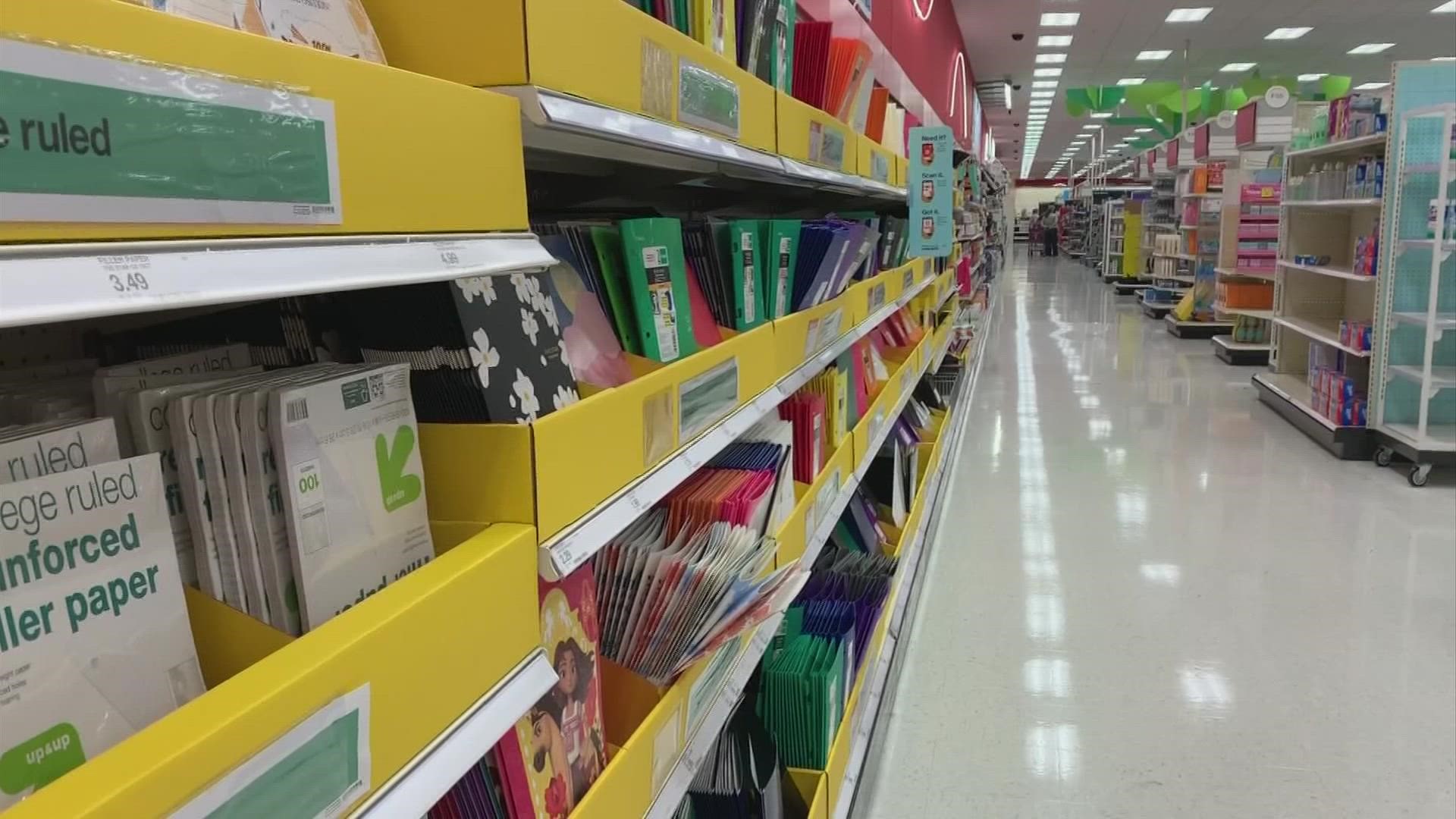 Back-to-school shopping is underway in stores across central Ohio and doctors and parents are giving advice on how to make shopping smooth for families.